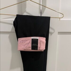 Victoria's Secret Black and Pink Jeggings